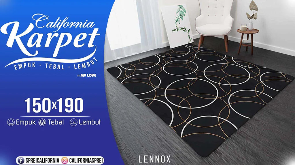 Karpet Lantai dengan Sentuhan Motif yang Menginspirasi
