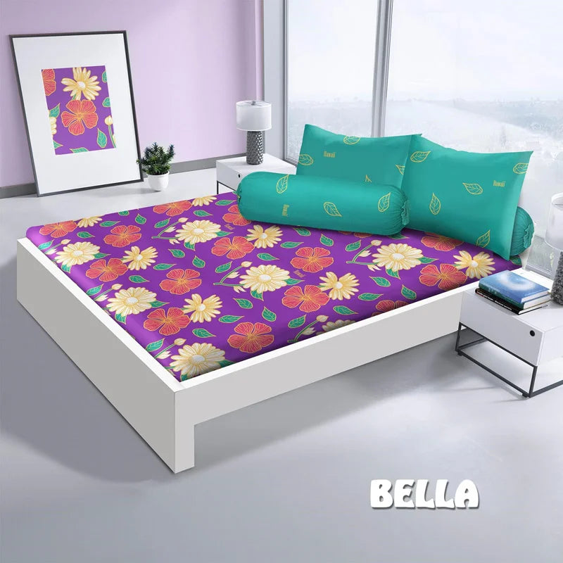 Sprei Hawaii Fitted - Bella - My Love Bedcover