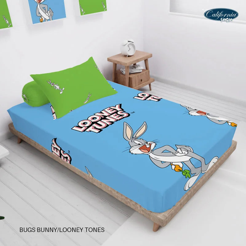 Sprei California Fitted - Bugs Bunny/ Looney Tunes - My Love Bedcover