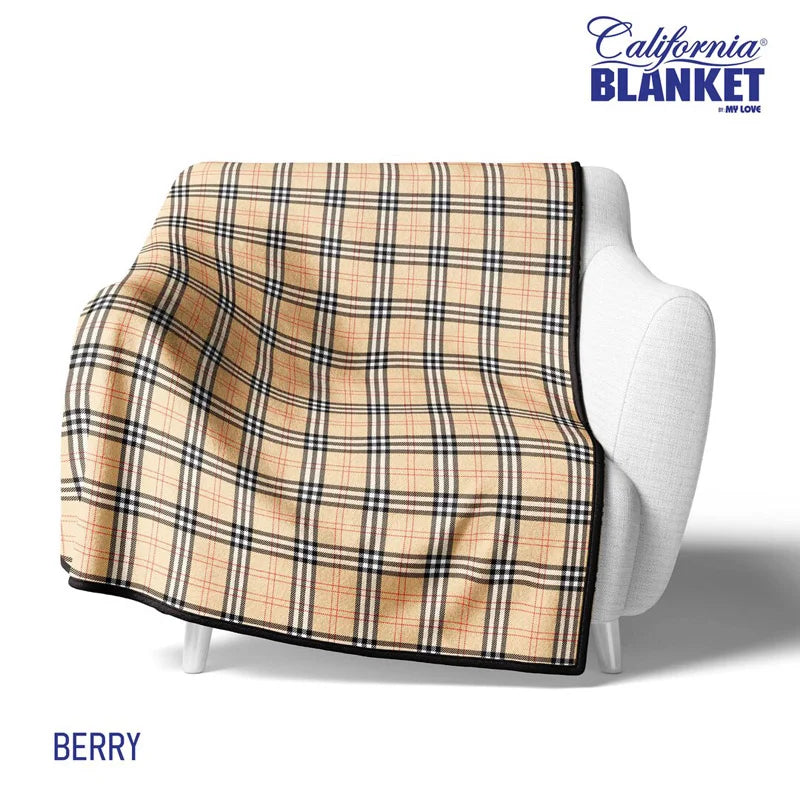 Selimut California - Berry - My Love Bedcover