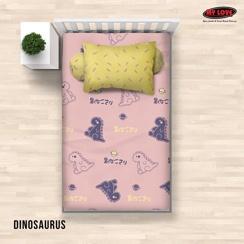 Sprei My Love Single - Dinosaurus - My Love Bedcover