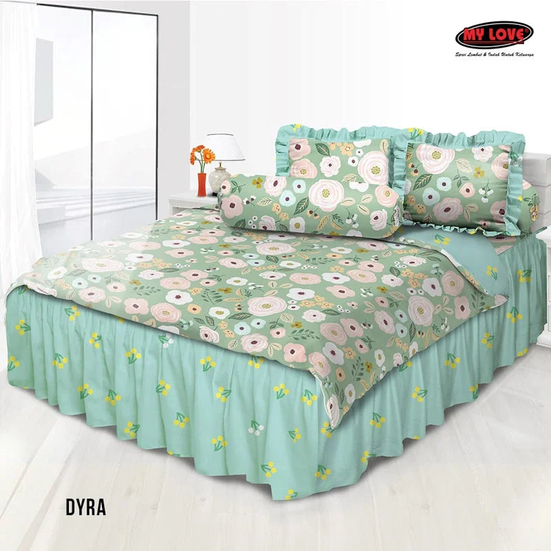 Bed Cover My Love Rumbai - Dyra - My Love Bedcover