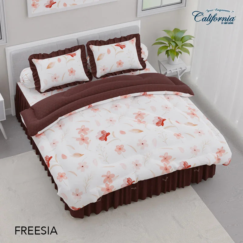 Bed Cover California Rumbai - Freesia - My Love Bedcover