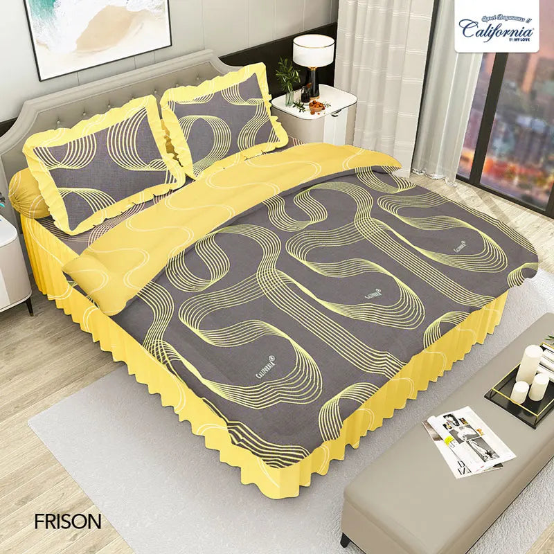 Bed Cover California King Rumbai - Frison - My Love Bedcover