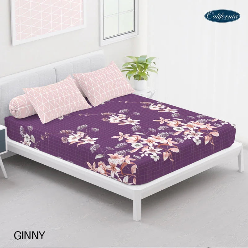 Sprei California Fitted - Ginny - My Love Bedcover