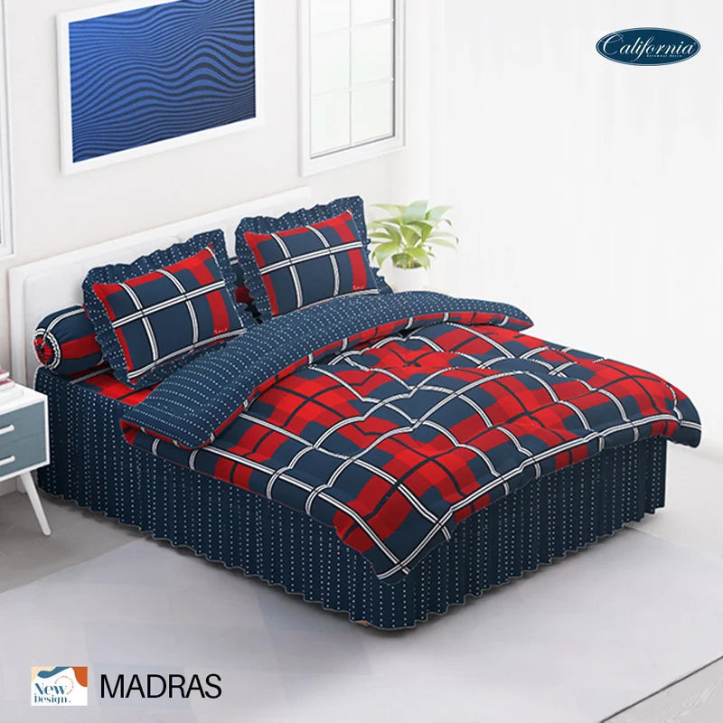 Bed Cover California Rumbai - Madras - My Love Bedcover
