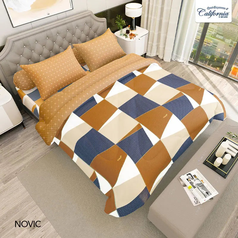 Bed Cover California Fitted - Novic - My Love Bedcover