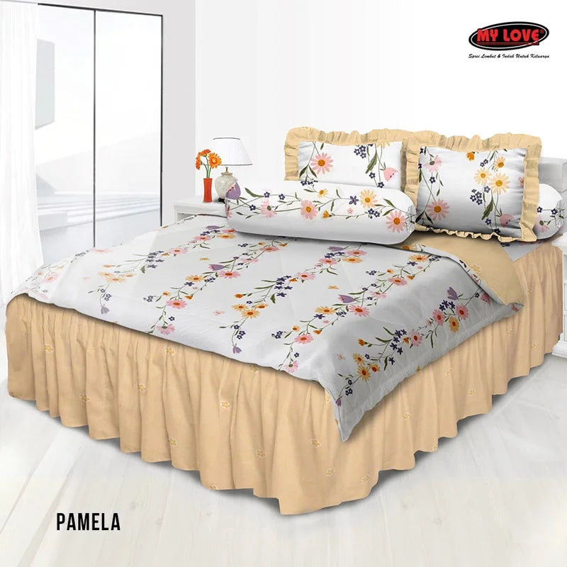 Bed Cover My Love Rumbai - Pamela - My Love Bedcover