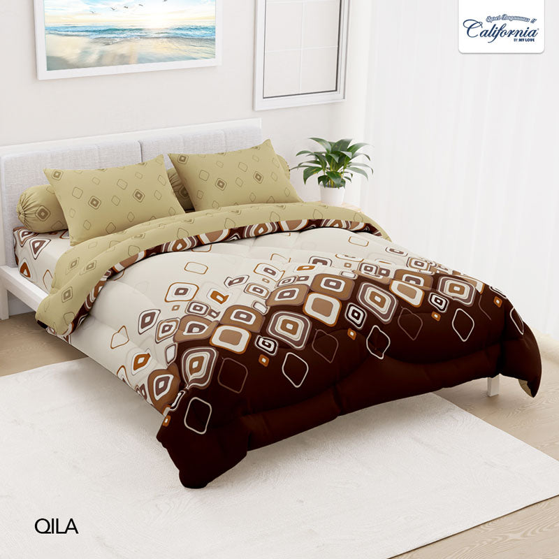 Bed Cover California Fitted - Qila - My Love Bedcover
