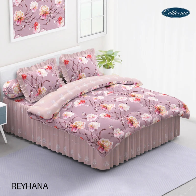 Bed Cover California Rumbai - Reyhana - My Love Bedcover