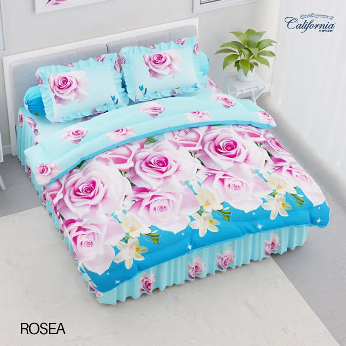 Bed Cover California Rumbai - Rosea - My Love Bedcover