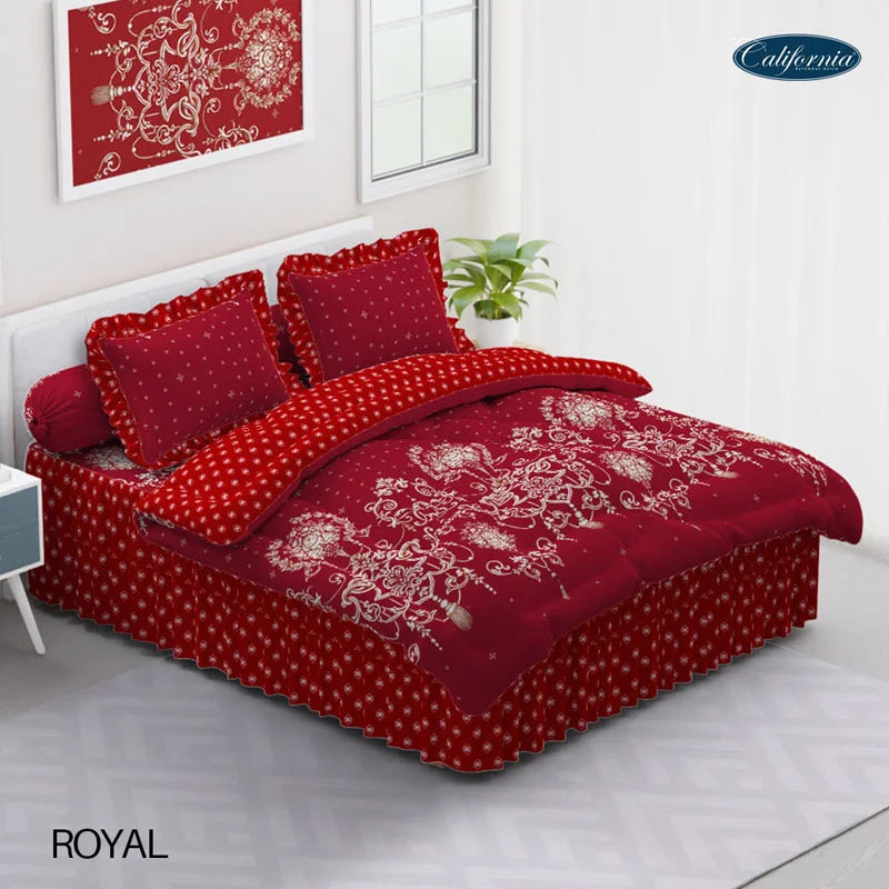 Bed Cover California Rumbai - Royal - My Love Bedcover