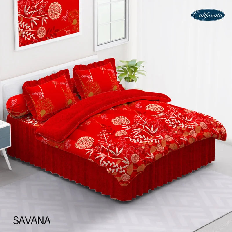Bed Cover California Rumbai - Savana - My Love Bedcover