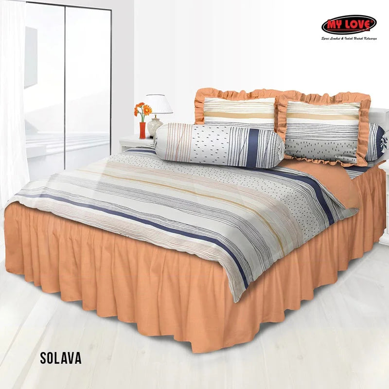 Bed Cover My Love Rumbai - Solava - My Love Bedcover