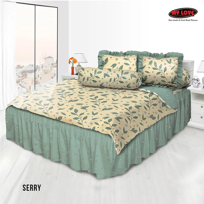Bed Cover My Love Rumbai - Serry - My Love Bedcover