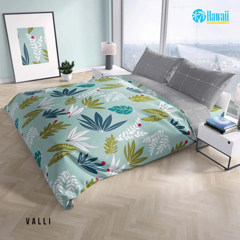 Bed Cover Hawaii Fitted - Valli - My Love Bedcover