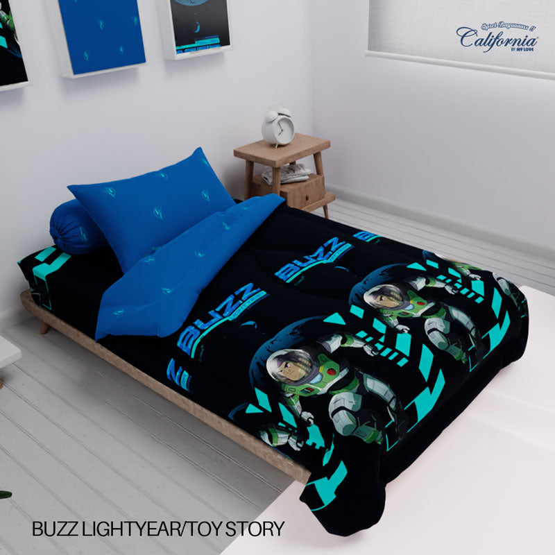 Bed Cover California Fitted - Buzz Light Year/ Toy - My Love Bedcover