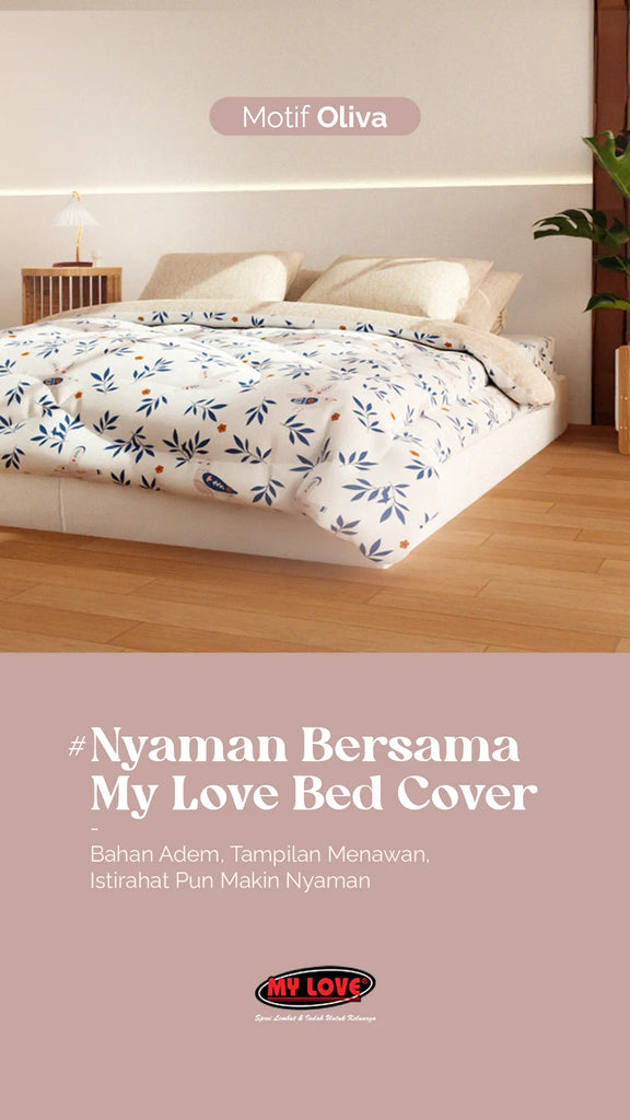 Nyaman Bersama My Love Bedcover