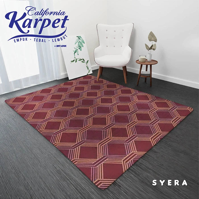 Karpet California - Syera - My Love Bedcover