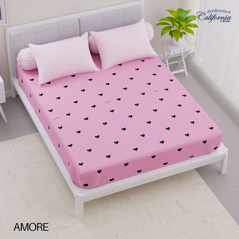 Sprei California Fitted - Amore - My Love Bedcover