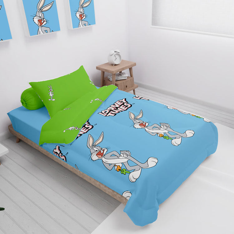 Bed Cover California Fitted - Bugs Bunny/ Looney Tunes - My Love Bedcover