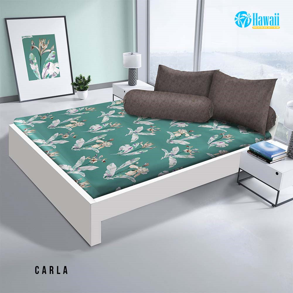 Sprei Hawaii Fitted - Carla - My Love Bedcover