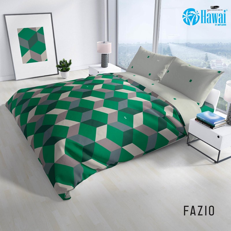 Bed Cover Hawaii Fitted - Fazio - My Love Bedcover