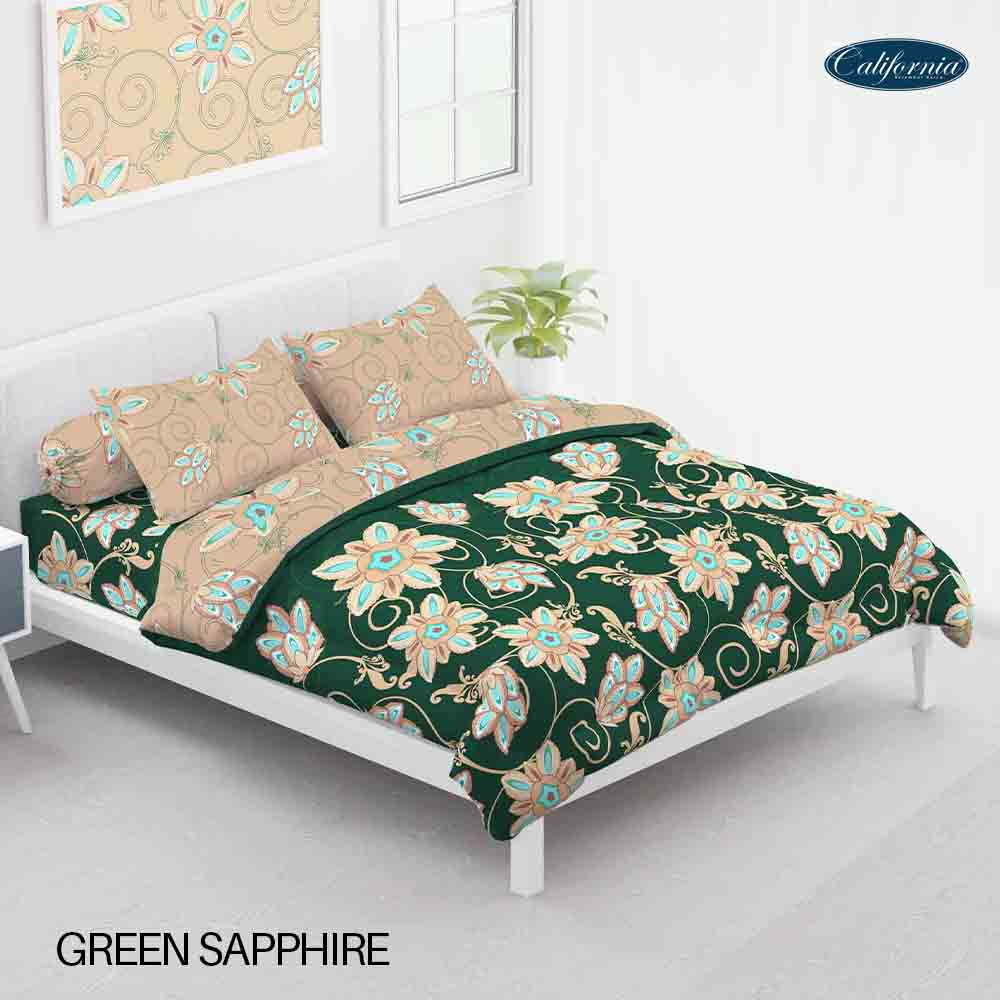 Bed Cover California Fitted - Green Sapphire - My Love Bedcover
