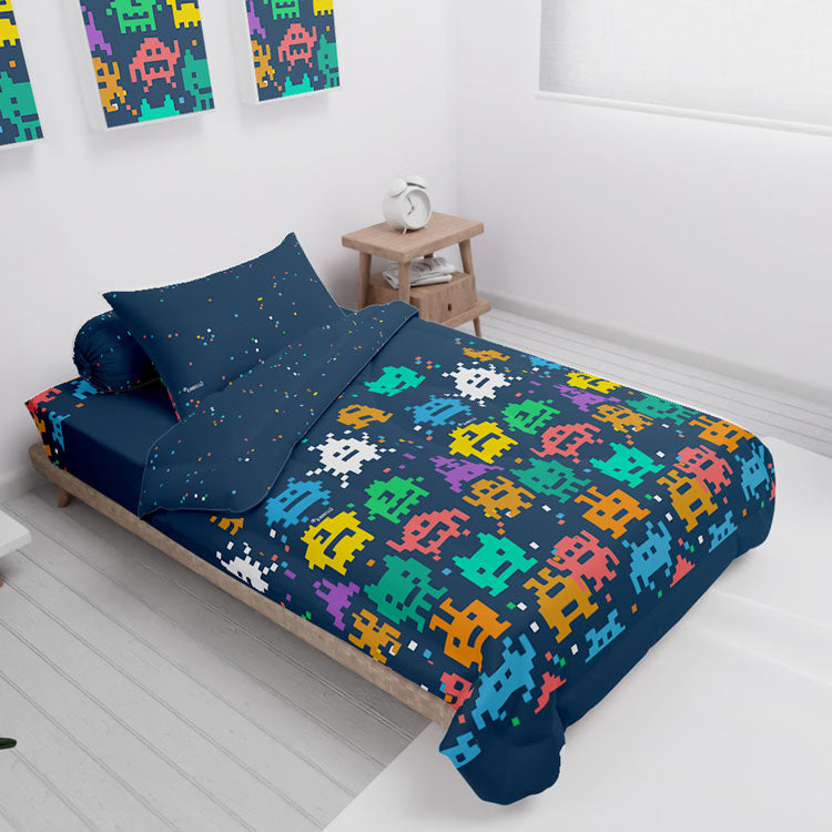 Bed Cover California Fitted - Invaders - My Love Bedcover
