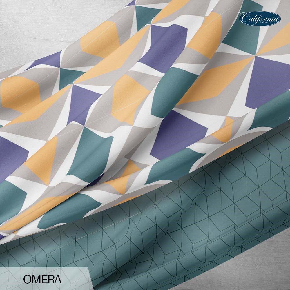 Motif Bed Cover California Fitted - Omera - My Love Bedcover