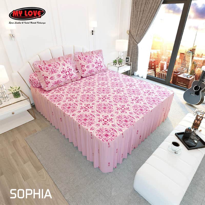 Sprei My Love Rumbai - Sophia - My Love Bedcover