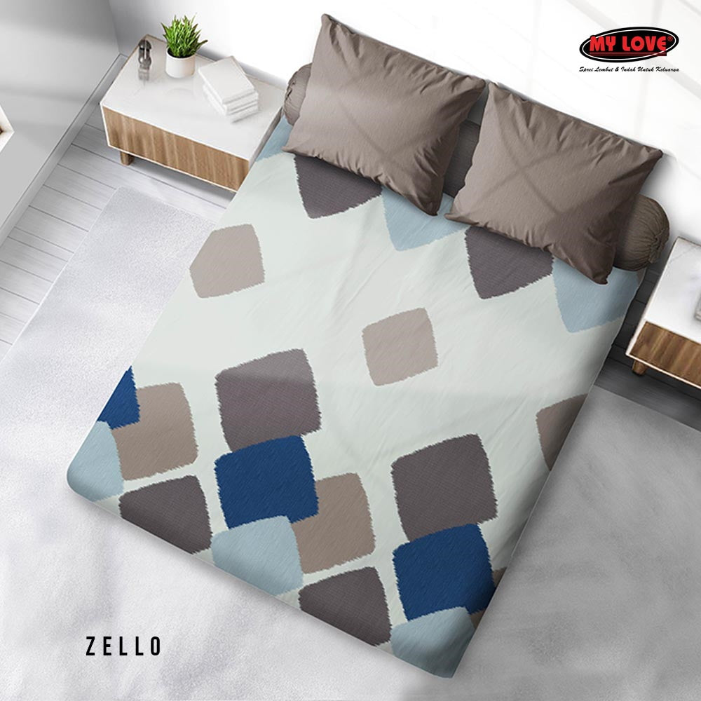 Sprei My Love Fitted - Zello - My Love Bedcover