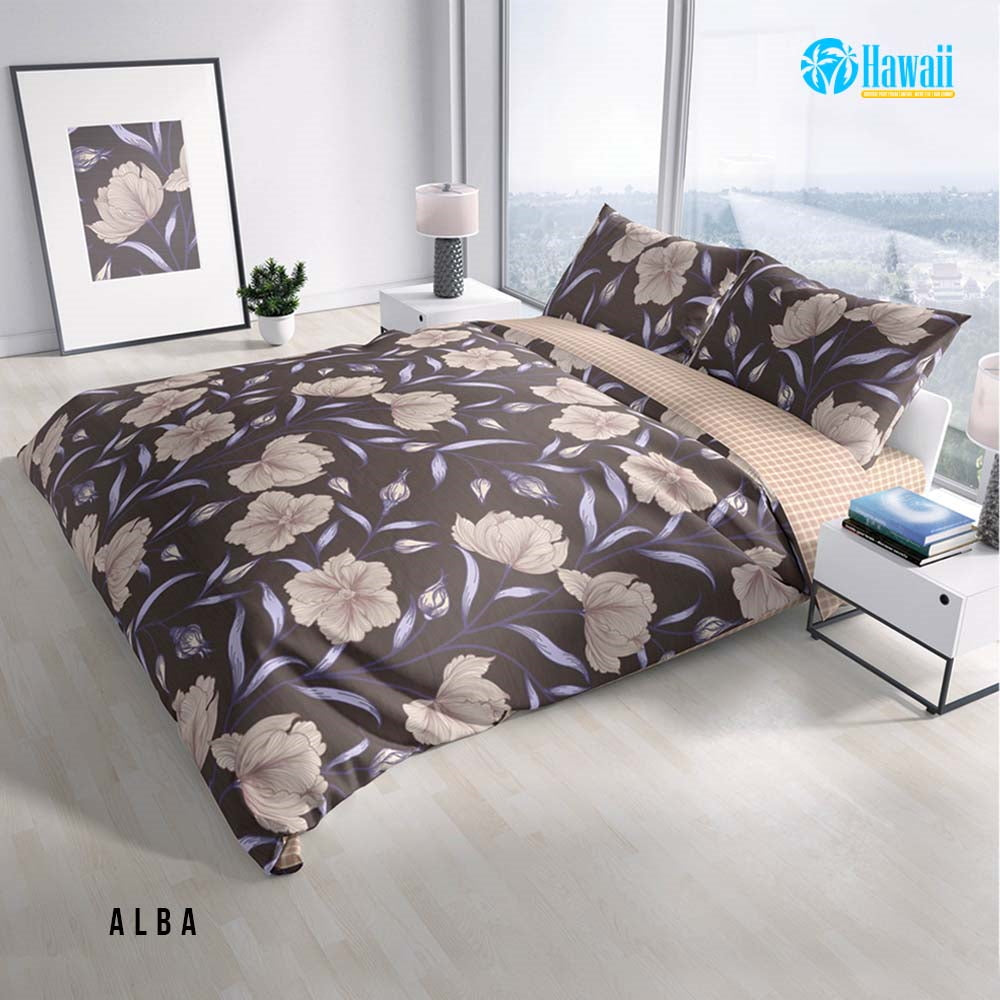 Bed Cover Hawaii Fitted - Alba - My Love Bedcover