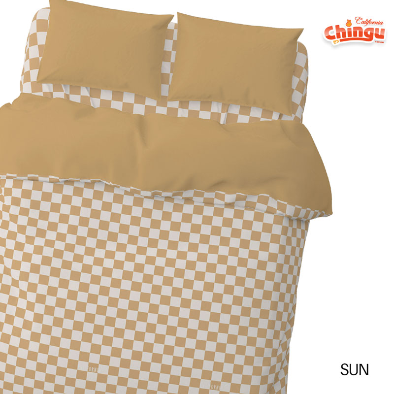 Bed Cover California Chingu Fitted - Sun - My Love Bedcover