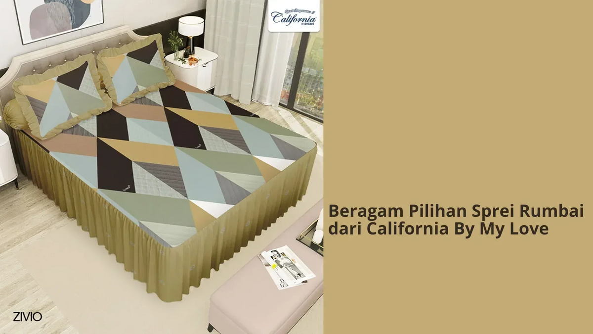 Beragam Pilihan Sprei Rumbai dari California By My Love – My Love Bedcover