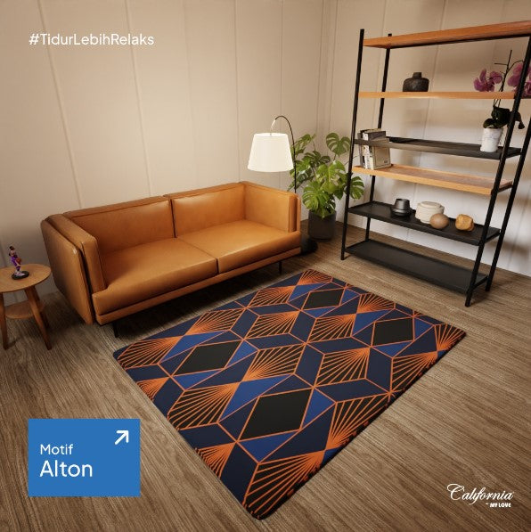 Motif Karpet Ruang Tamu Elegan