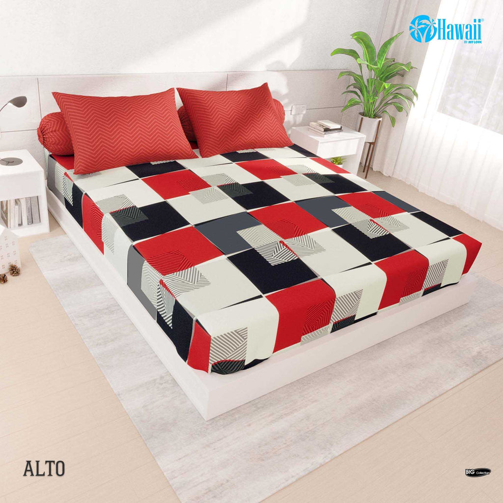 Sprei Hawaii Fitted - Alto - My Love Bedcover