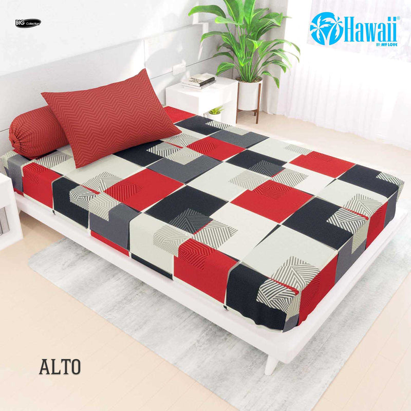 Sprei Hawaii Fitted - Alto