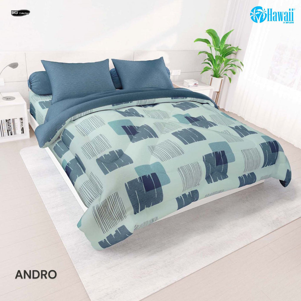 Bed Cover Hawaii Fitted - Andro - My Love Bedcover