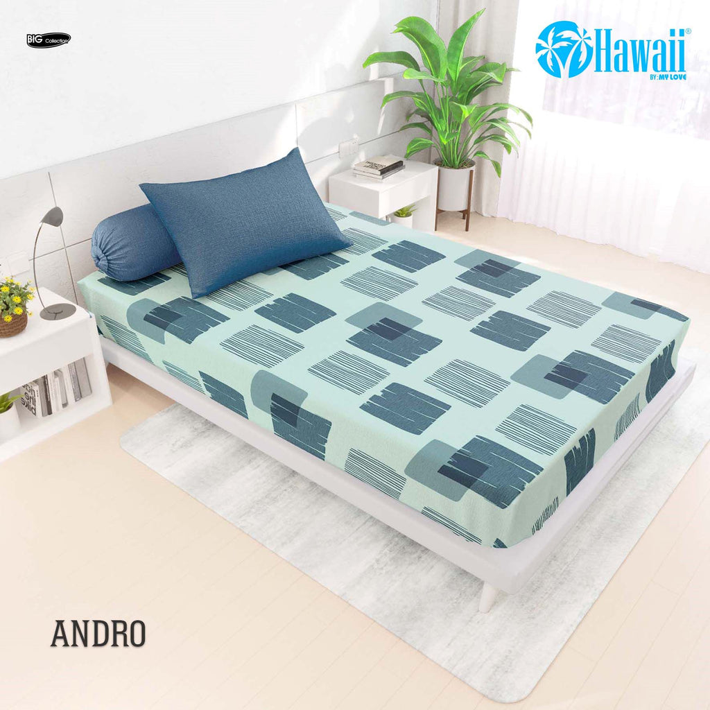 Sprei Hawaii Fitted - Andro - My Love Bedcover