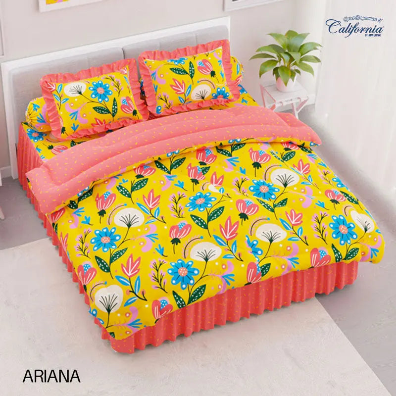 Bed Cover California Rumbai - Ariana - My Love Bedcover