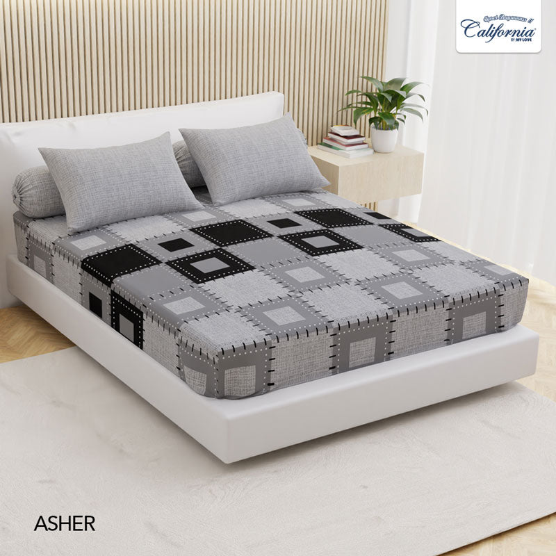 Sprei California Fitted - Asher - My Love Bedcover