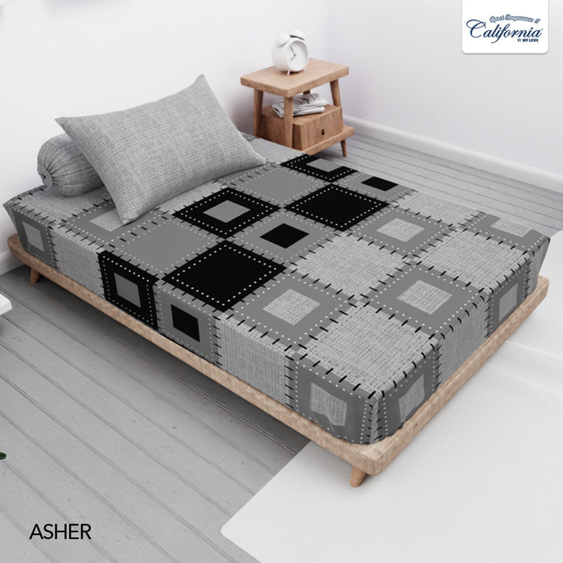 Sprei California Fitted - Asher - My Love Bedcover