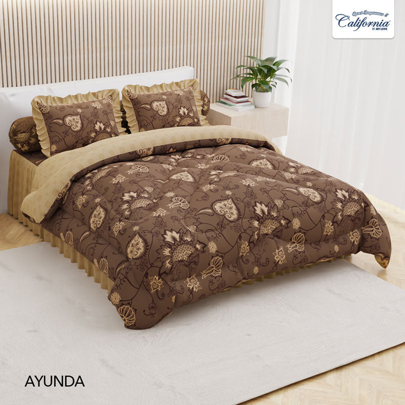 Bed Cover California Rumbai - Ayunda - My Love Bedcover