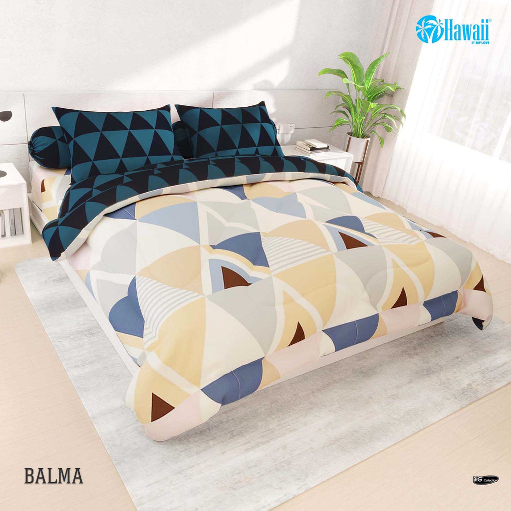 Bed Cover Hawaii Fitted - Balma - My Love Bedcover