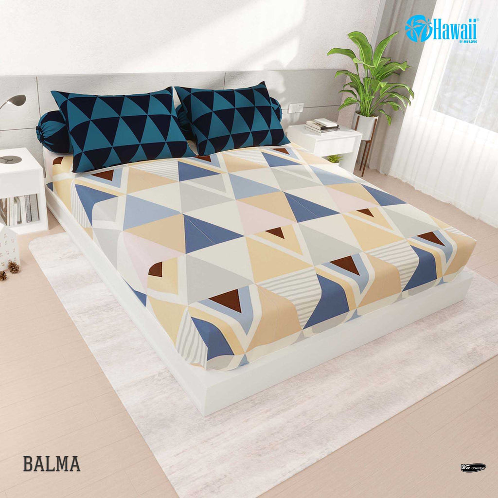 Sprei Hawaii Fitted - Balma - My Love Bedcover