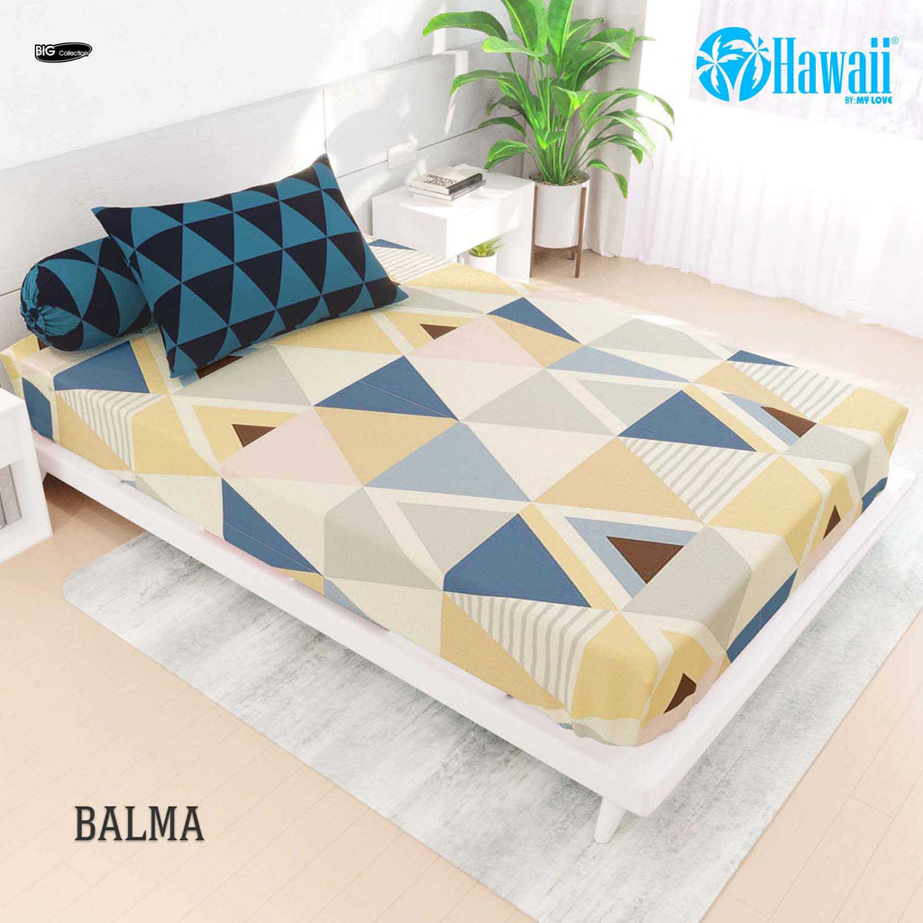 Sprei Hawaii Fitted - Balma - My Love Bedcover