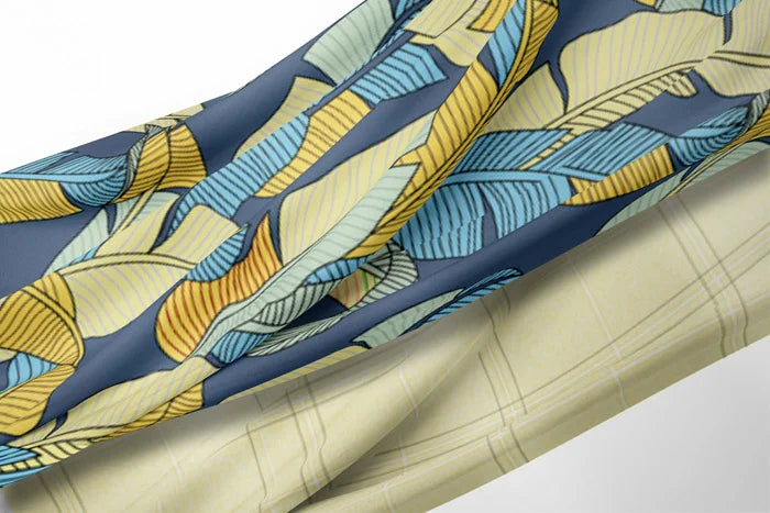 Bed Cover Hawaii Fitted - Banana Leaf