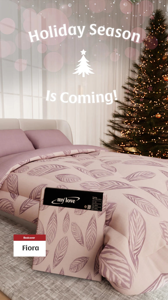 My Love Bedcover Holiday Season - portrait