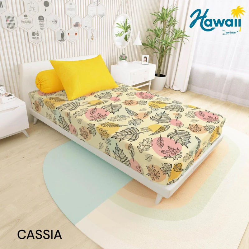 Sprei Hawaii Fitted - Cassia